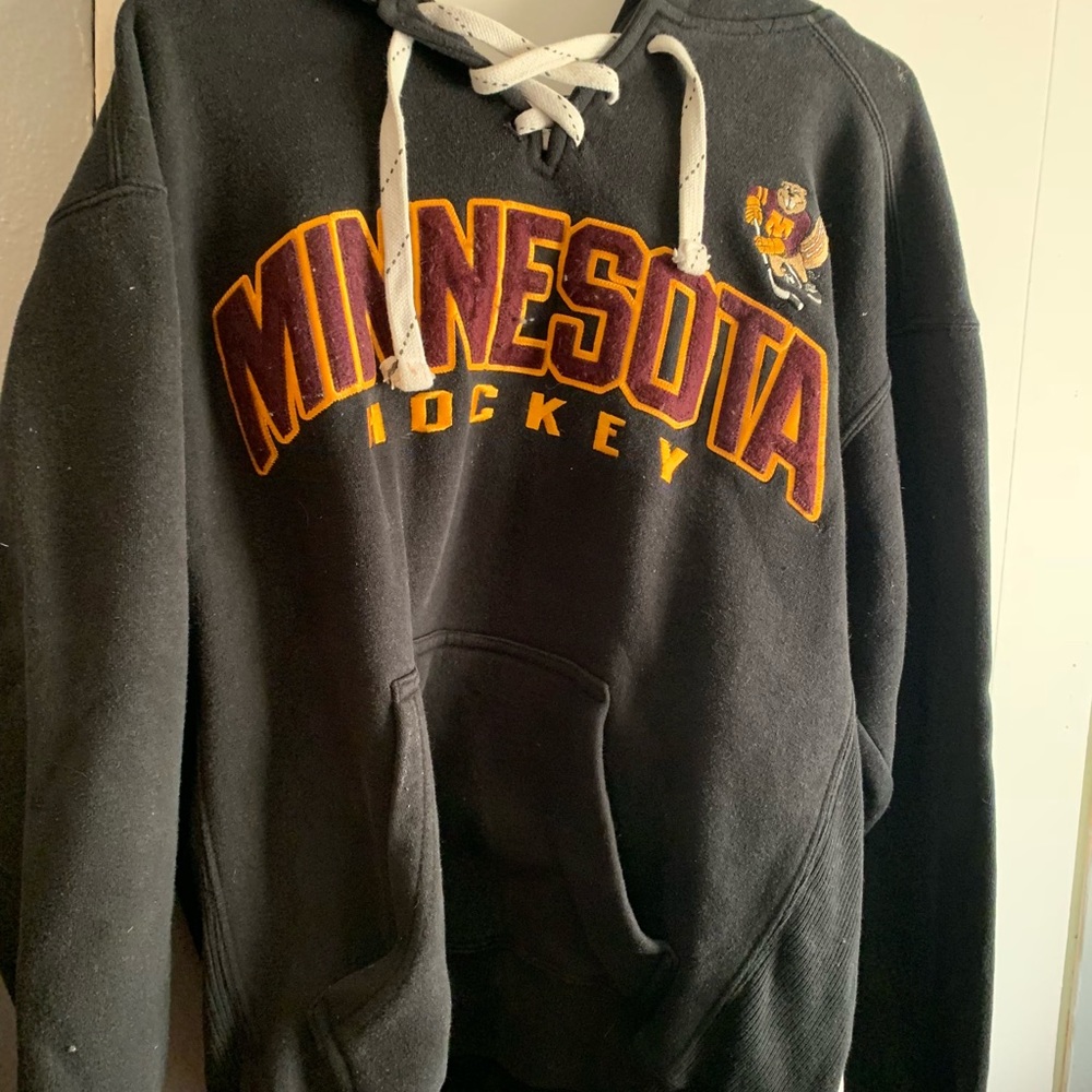 Minnesota hockey hoodie vintage